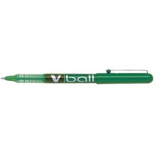 PILOT Stylo roller V Ball VB 5, pointe métal, vert