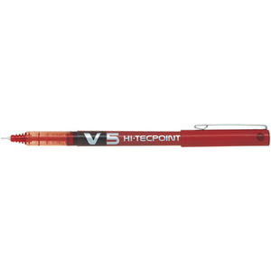 PILOT Stylo roller Hi-Tecpoint V5, rouge