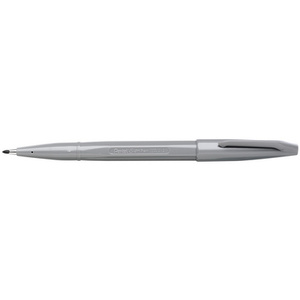 FEUTRE SIGN PEN GRIS ARGENT   S527