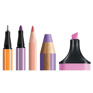 STABILO Kit créatif 'ARTY' pastel, boîte de 50