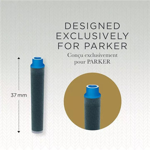 PARKER Cartouches d'encre Mini QUINK, effaçable, bleu