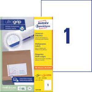 ETIQ.QUICKPEEL 210,0X297,0 220F B/220
