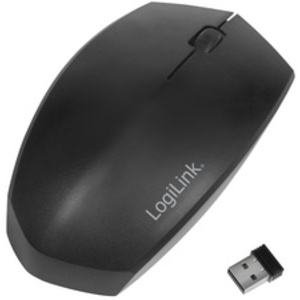 LogiLink Souris optique sans fil, noir