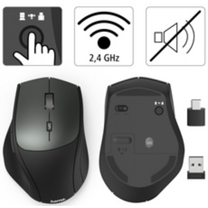 hama Souris optique 'MW-600', sans fil, noir