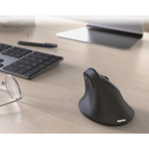 hama Souris optique 'EMC-500' sans fil, pour droitiers, noir