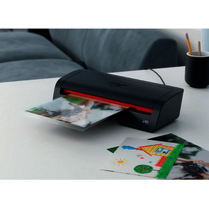 GBC Plastifieuse 240, jusqu'au format A4, noir/rouge