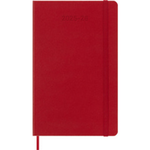 MOLESKINE Agenda 2025/2026, 18 mois, L/A5, rouge