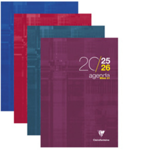 Clairefontaine Agenda scolaire 'WHEN 21', 2025/2026, assorti