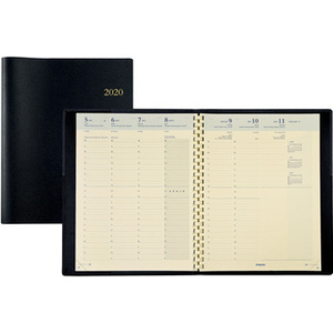 brepols Agenda semainier 'OMEGA 27' 2026, 210 x 270 mm, noir