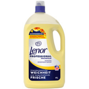 Lenor Professional Adoucissant Brise d'été, 4 litres