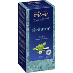 Meßmer Thé Classic Moments 'herbes', paquet de 25