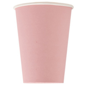 PROnappe Gobelet en carton, 0,2 l, rose