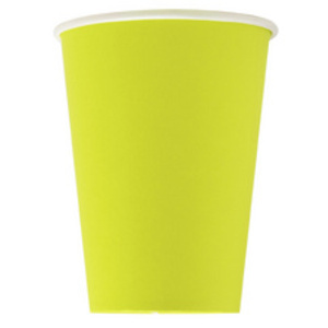 PROnappe Gobelet en carton, 0,2 l, vert kiwi