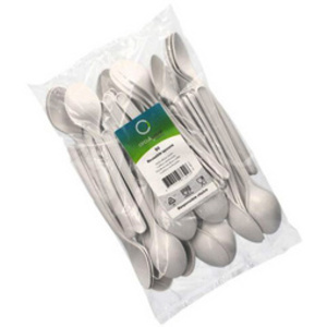 PAPSTAR Cuillère réutilisable, longueur: 185 mm, blanc