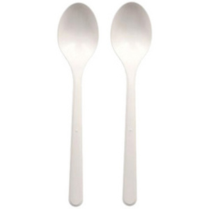 PAPSTAR Cuillère réutilisable, longueur: 185 mm, blanc