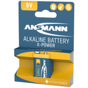 ANSMANN Pile alcaline 'X-Power', E-bloc 9V