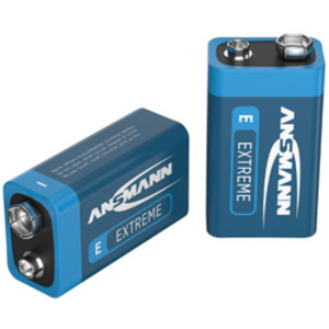 ANSMANN EXTREME LITHIUM E-bloc 9V (6AM6), 10,8V, 600 mAh