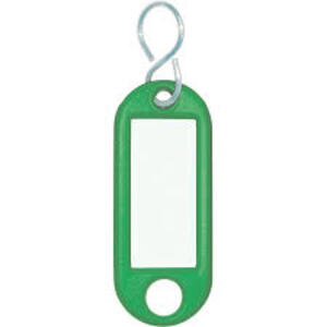 WEDO Porte-clés avec crochet en S, petit paquet, vert