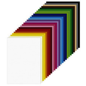 folia Carton coloré, A4, 180 g/m2, 500 feuilles, 25 couleurs