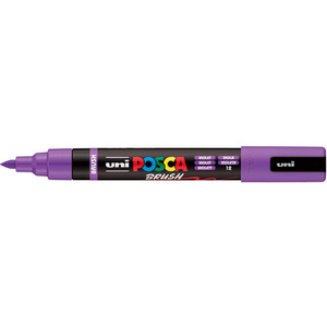 POSCA Marqueur à pigment PC-5BR BRUSH, violet