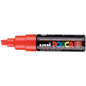 POSCA Marqueur à pigment PC-8K, rouge