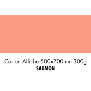 folia Carton de bricolage, (L)500 x (H)700 mm, saumon