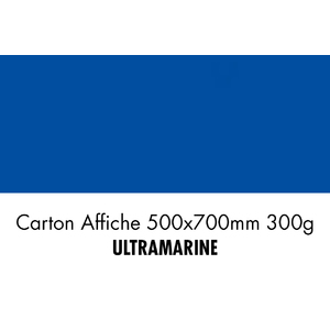 folia Carton de bricolage, (L)500 x (H)700 mm, ultramarine