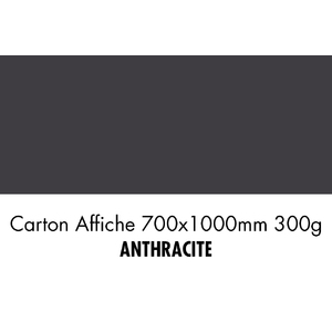 folia Carton de bricolage, (L)1.000 x (H)700 mm, anthracite