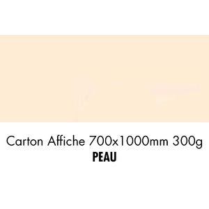folia Carton de bricolage, (L)1.000 x (H)700 mm, beige clair