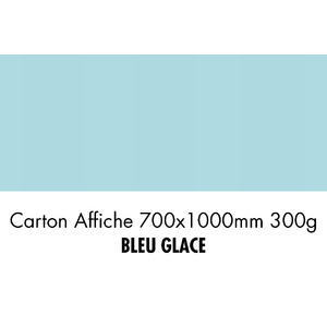folia Carton de bricolage, (L)1.000 x (H)700 mm, bleu
