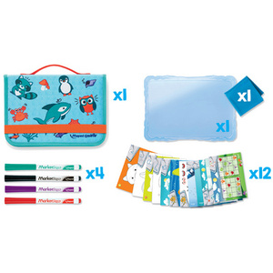 Maped Creativ Kit de dessin voyage TRAVEL BOARD, 19 pièces