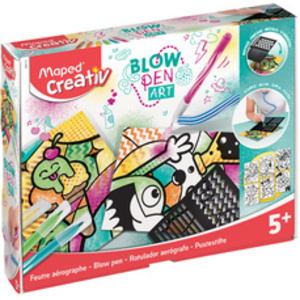 Maped Kit feutre aérographe BLOW PEN 'Pop'Art', 15 pièces