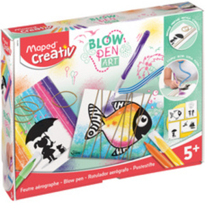 Maped Kit feutre aérographe BLOW PEN 'Fil'Art', 22 pièces
