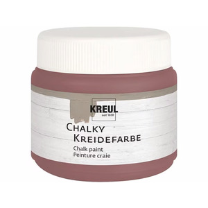 KREUL Peinture craie Chalky, 150 ml, Marsala Rouge