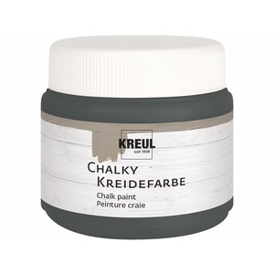 KREUL Peinture craie Chalky, 150 ml, Volcanic Grey