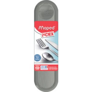 Maped PICNIK Set de couverts CONCEPT,boîte de rangement gris