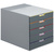 MODULE VARICOLOR 5 TIROIRS    GRIS/ASS