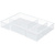 ORGANISEUR DE TIROIR 4 COMP.  247X167X35MM TRANSPARENT