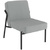 PAPERFLOW Fauteuil visiteur MEDSO KLASSIK S, tissu, gris