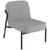 PAPERFLOW Fauteuil visiteur MEDSO RUND S, tissu, gris