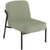 PAPERFLOW Fauteuil visiteur MEDSO RUND S, tissu, vert