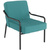 PAPERFLOW Fauteuil visiteur MEDSO KLASSIK M, tissu, bleu