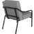 PAPERFLOW Fauteuil visiteur MEDSO KLASSIK M simili-cuir gris