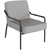 PAPERFLOW Fauteuil visiteur MEDSO KLASSIK M simili-cuir gris