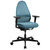 Topstar Chaise de bureau pivotante 'Soft Sitness Art', bleui