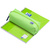 Oxford Trousse, polyester, rectangulaire, grand, vert clair