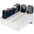 PAPERFLOW Rangement pour smartphones avec 33 logements, gris