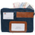 ALBA Sac navette 'POCAIS', avec soufflet, polyester, bleu