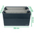 LEITZ Sacoche Desk Sharing, en tissu, gris velours