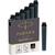 PARKER Cartouches d'encre Mini QUINK, permanent, noir
